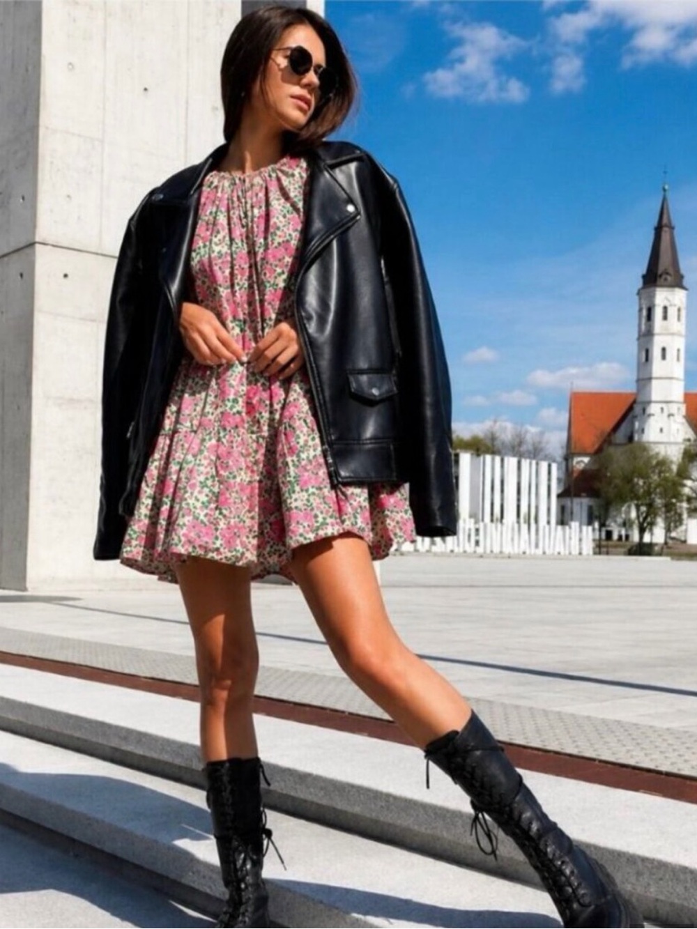 Zara floral Dress